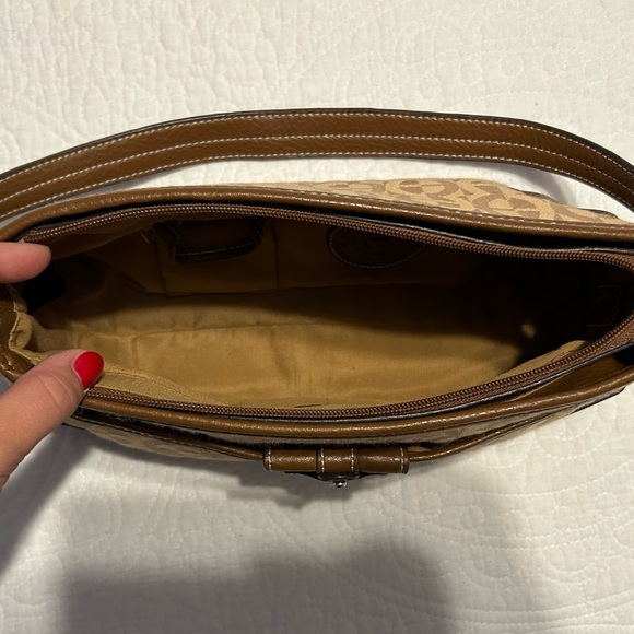 ETIENNE AIGNER - Women’s Fabric Logo Handbag - Picture 8 of 10